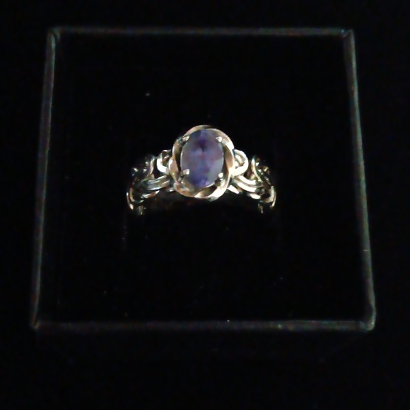 🪻Tanzanite Ring Violet Blue Natural Gemstone - Picture 6 of 6